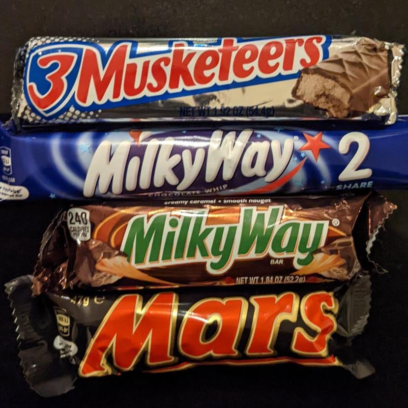 Milky Way und Mars